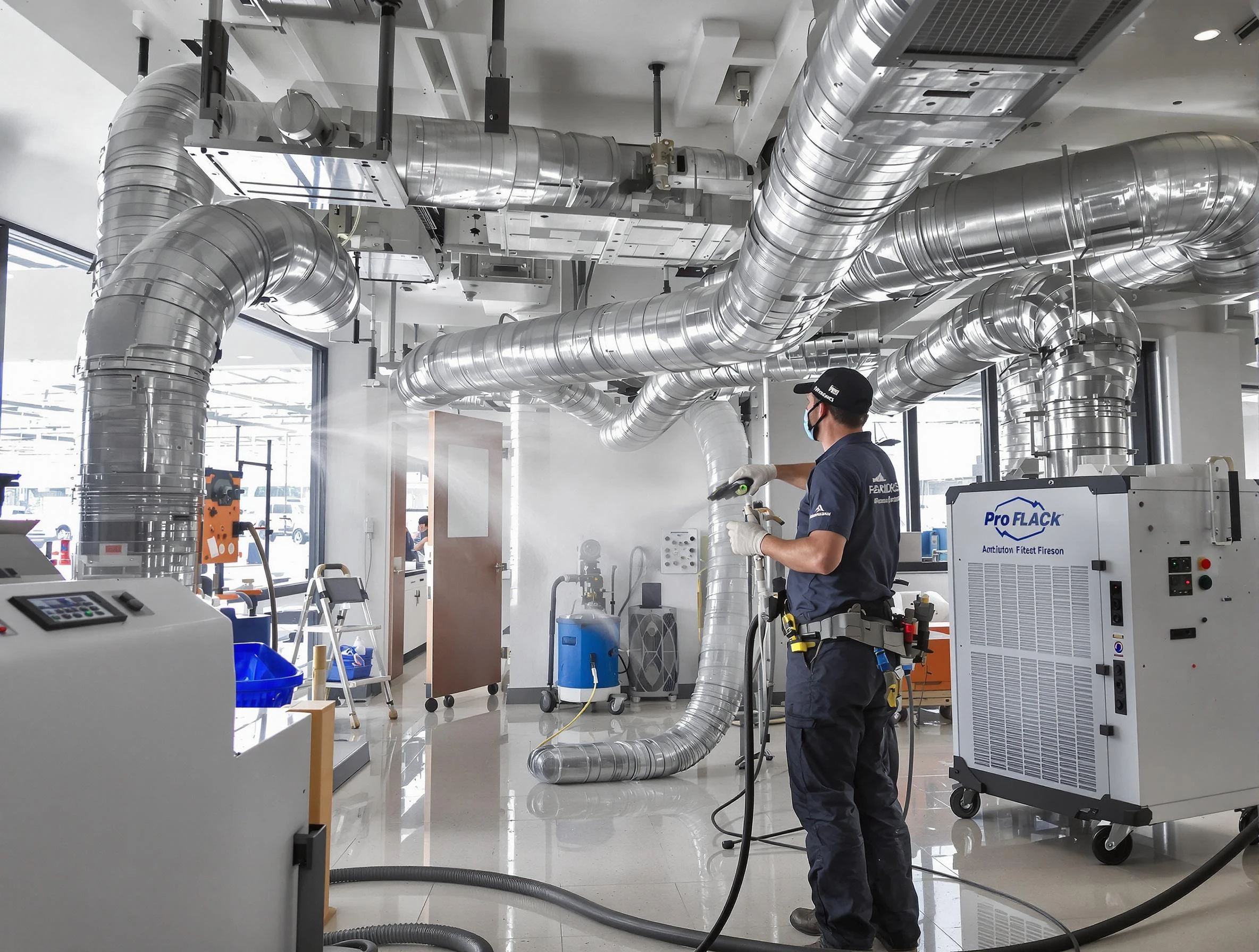 Negative Pressure Air Duct Cleaning in Beaver Falls