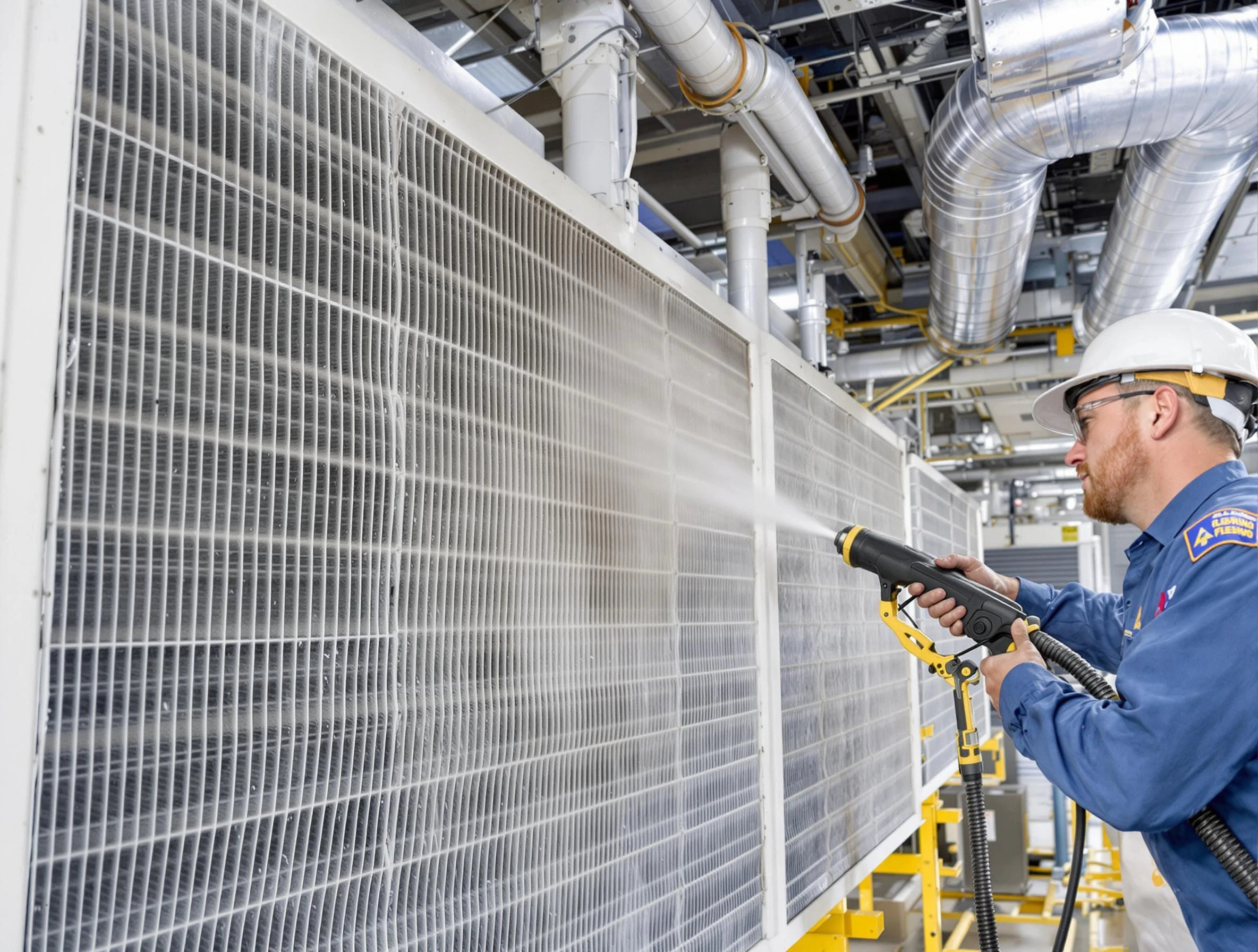 Professional commercial coil cleaning by Beaver Falls Air Duct Cleaning in Beaver Falls