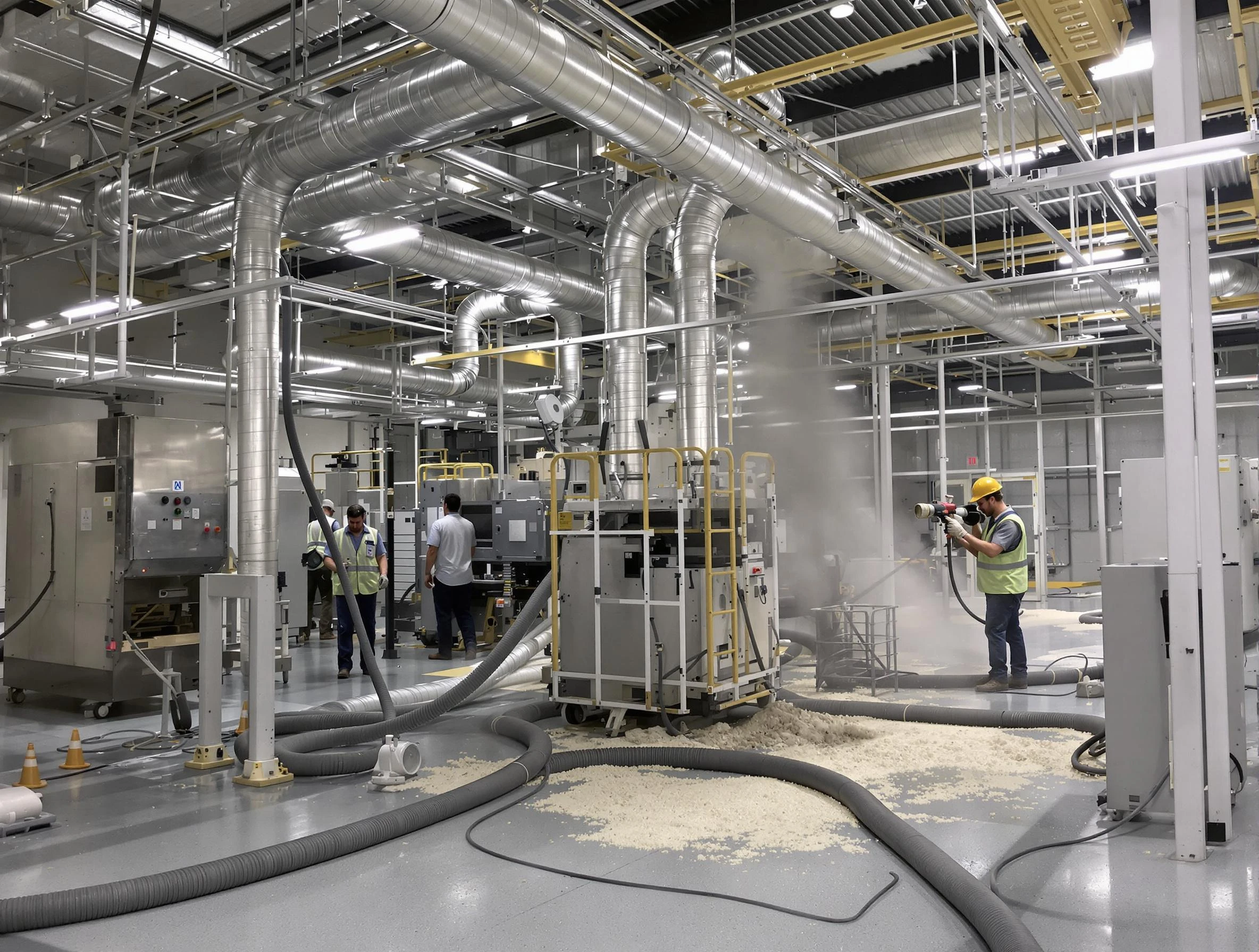 Heavy-duty industrial duct cleaning by Beaver Falls Air Duct Cleaning in Beaver Falls